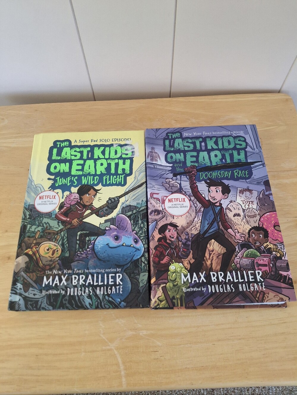 Last Kids On Earth Hardcover Books #6, #7 Junior Novels